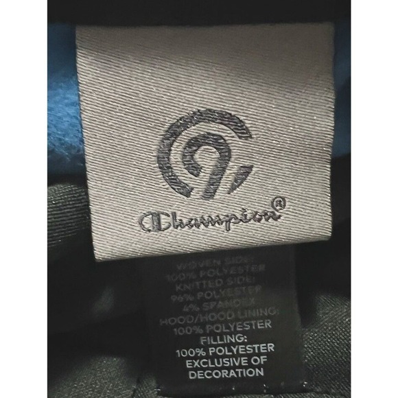 Champion Boys Reversible Quilted Windbreaker Jacket Hooded Size XL 16 - Picture 11 of 11